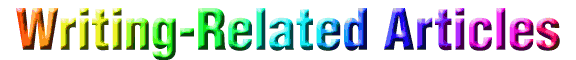 Writing Related Articles by Laraine Anne Barker