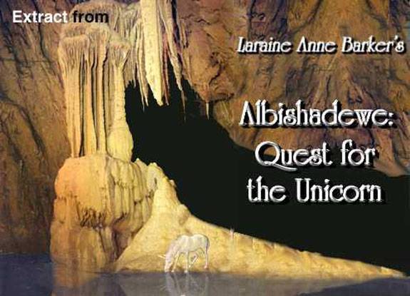 Excerpt from Albishadewe: Quest for the Unicorn b y Fantasy Author Laraine  Anne Barker