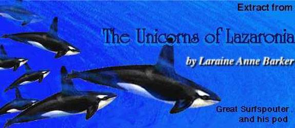 Great Surfspouter from The Unicorns of Lazaronia by Laraine Anne Barker